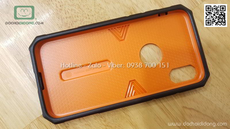 Ốp lưng iPhone X Nillkin Defender siêu chống sốc