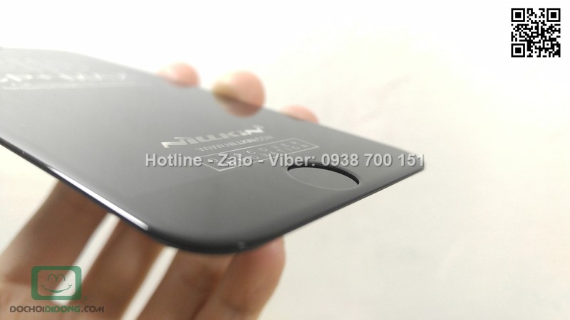 Miếng dán cường lực iPhone 6 6s Nillkin 3D CP Max full màn hình 9H