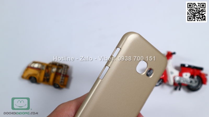 Ốp lưng Samsung Galaxy A3 2017 Nillkin vân sần