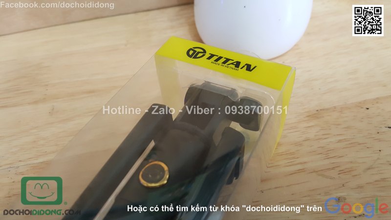 Gậy chụp ảnh tự sướng TiTan Bluetooth