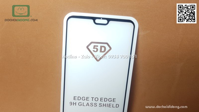 Miếng dán cường lực Huawei P20 Pro Zacase full keo