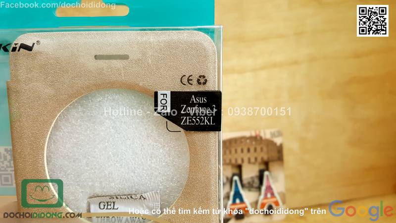 Bao da Asus Zenfone 3 ZE552KL 5.5 Inch Nillkin Sparkle