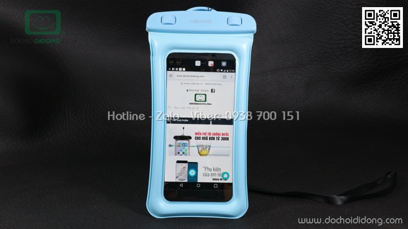 Túi chống nước Usams cho điện thoại 6 inch