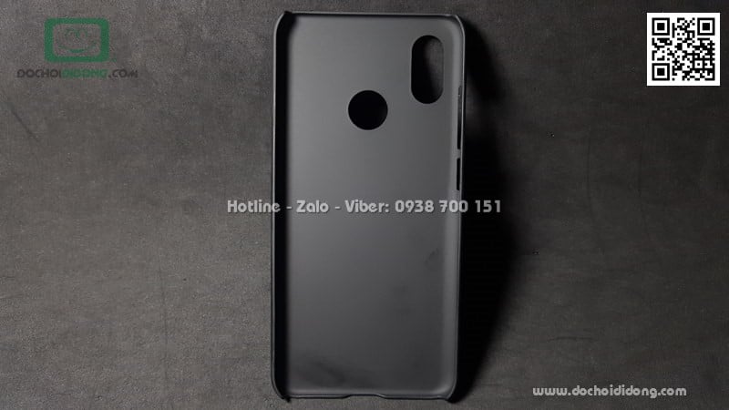 Ốp lưng Xiaomi Mi 8 Nillkin vân sần