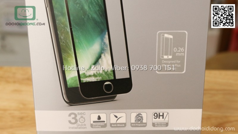 Miếng dán cường lực iPhone 6 6s Plus Jcpal Presever chính hãng