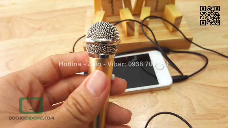 Micro hát karaoke dành cho điện thoại cỡ lớn