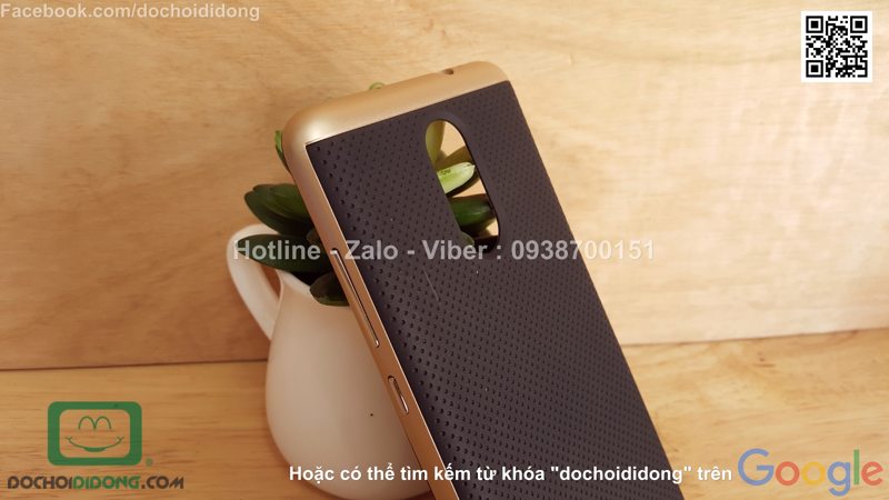 Ốp lưng Xiaomi Redmi Note 3 Ipaky chống sốc