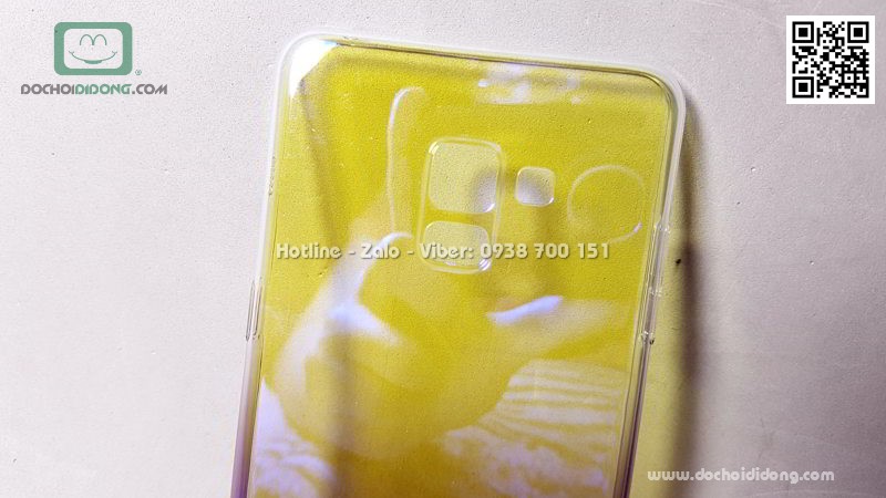 Ốp lưng Samsung A8 Plus 2018 Dada hào quang