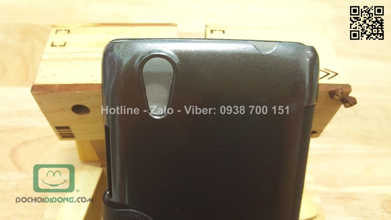 Bao da Nillkin Fresh Lenovo Vibe X S960 da sần quai gài