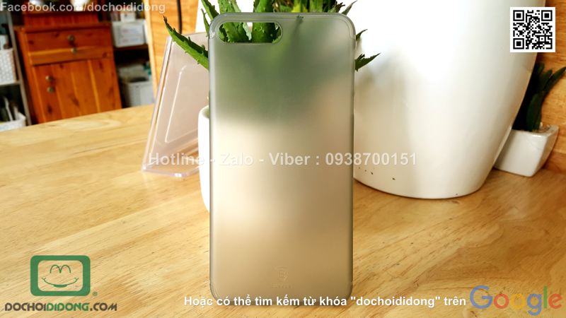 Ốp lưng iPhone 7 Plus Baseus Slim Case