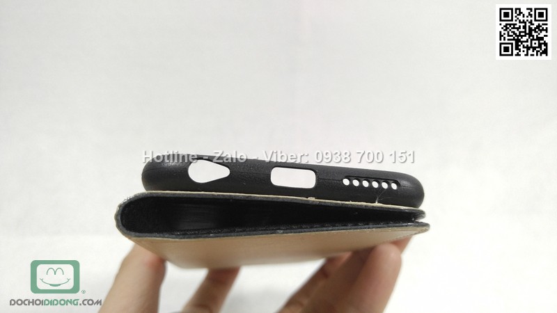 Bao da iPhone 6 6s Zacase da thật cao cấp