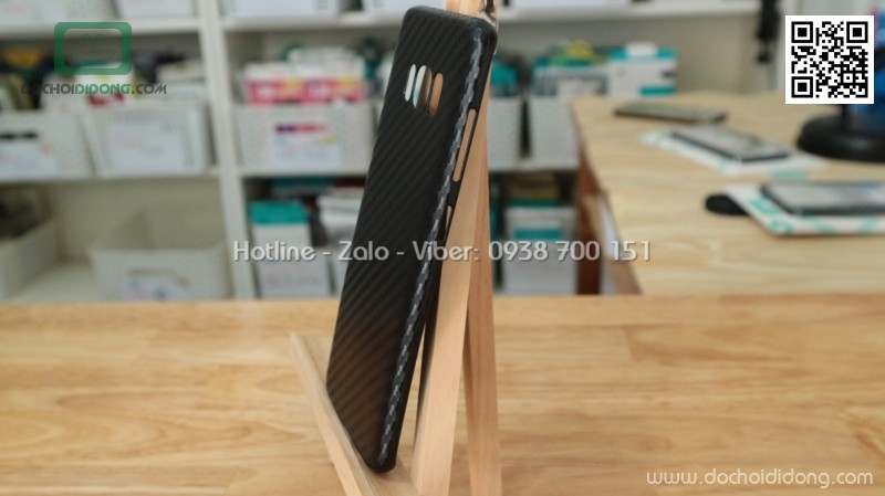 Ốp lưng Samsung S8 iCan carbon siêu mỏng