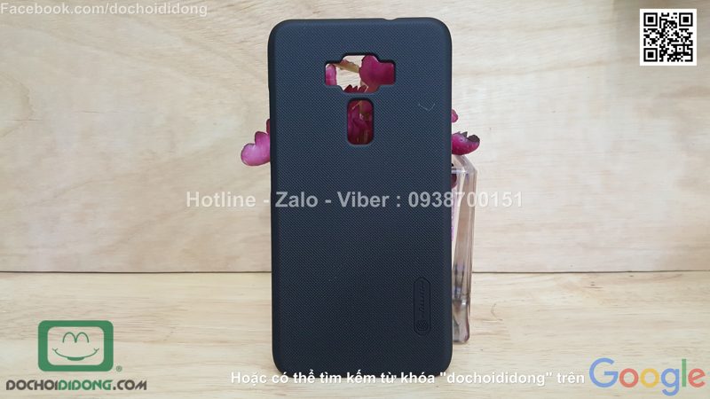 Ốp lưng Asus Zenfone 3 ZE520KL Nillkin vân sần