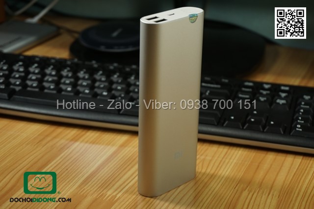 Sạc dự phòng Xiaomi 16000mah 2 cổng USB chính hãng