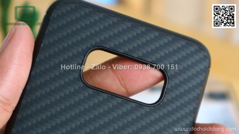 Ốp lưng Samsung Galaxy S8 Plus Nillkin carbon