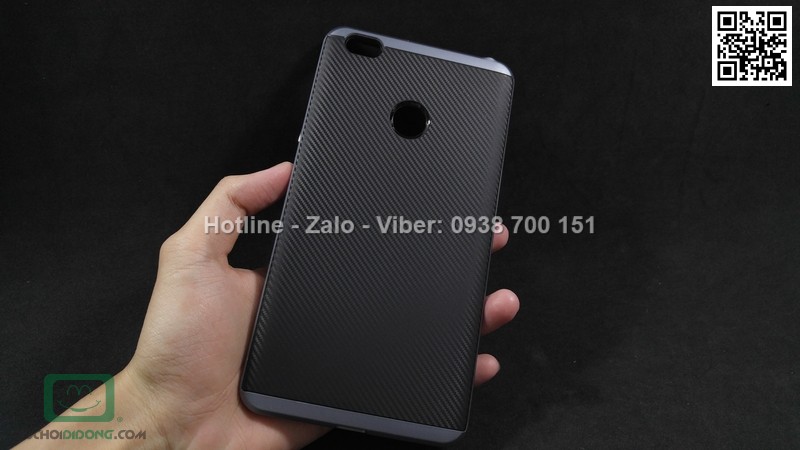 Ốp lưng Xiaomi Mi Max Plus Likgus chống sốc vân kim loại