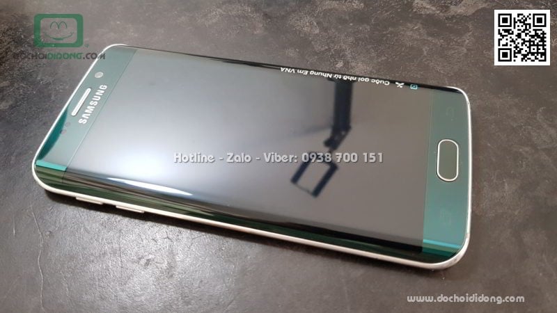 Miếng dán màn hình Samsung S6 Edge Zacase Invisible dẻo full trong suốt