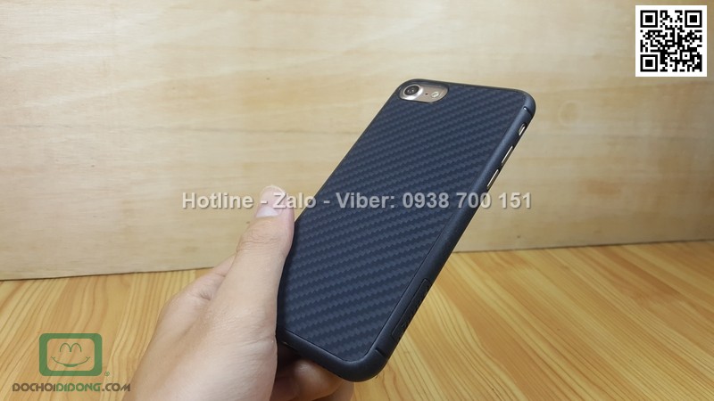 Ốp lưng iPhone 7 Nillkin carbon