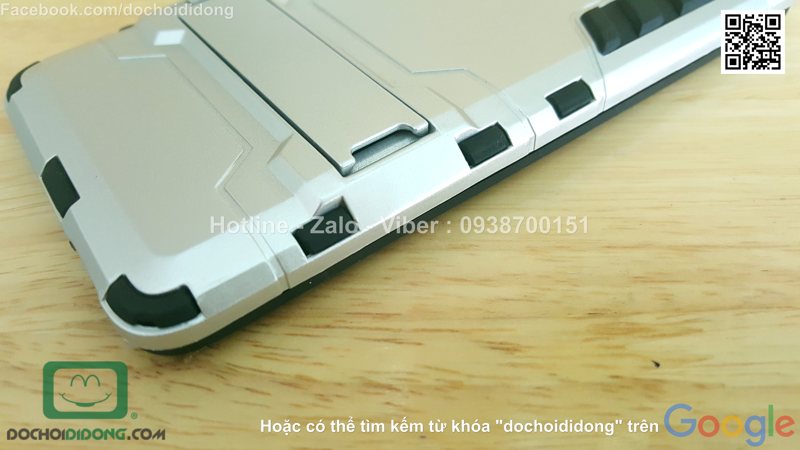 Ốp lưng Xiaomi Mi4 Iron Man chống sốc có chống lưng