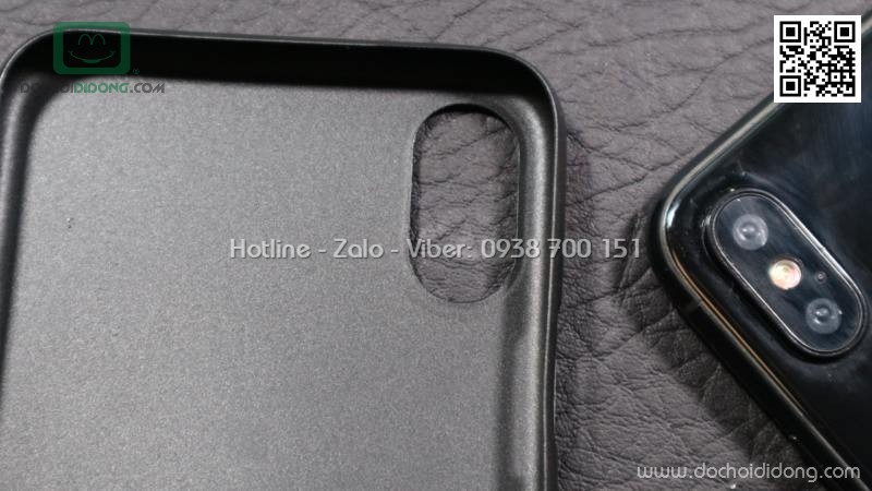 Ốp lưng iPhone X XS Memumi siêu mỏng 0.3mm