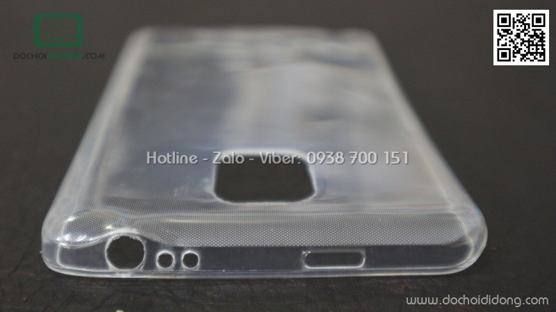 Ốp lưng Samsung Note Edge iSmile dẻo trong siêu mỏng