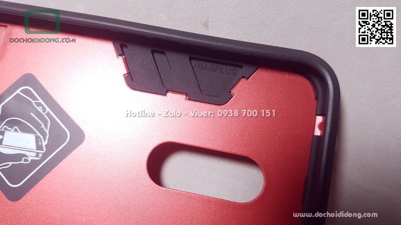 Ốp lưng Xiaomi Redmi 5 Plus iRon Man chống sốc có chống lưng