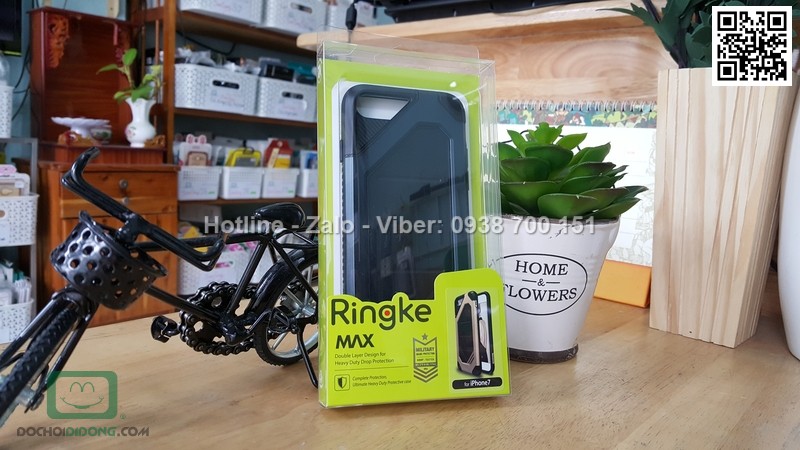 Ốp lưng iPhone 7 Ringke Max chống sốc cao cấp