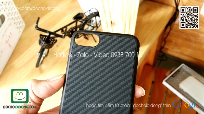Ốp lưng iPhone 7 Nillkin carbon