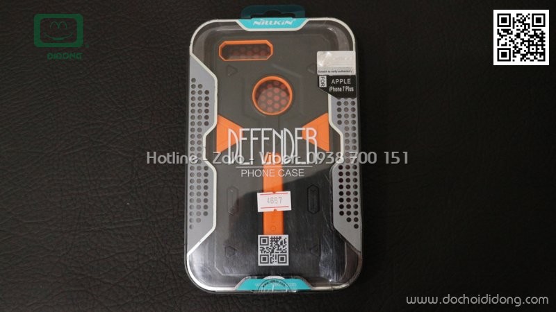 Ốp lưng iPhone 7 Plus Nillkin Defender siêu chống sốc