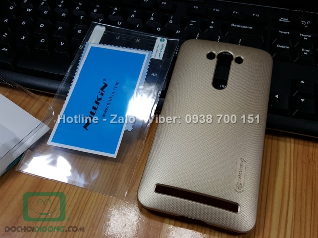 Ốp lưng Asus ZenFone 2 Laser ZE550KL Nillkin vân sần