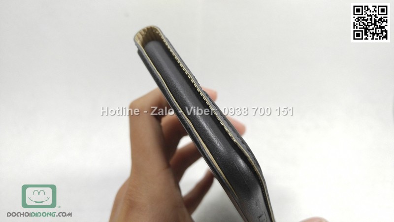 Bao da iPhone 6 6s Plus Zacase da thật cao cấp