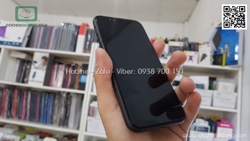 Ốp lưng iPhone X XS Memumi siêu mỏng 0.3mm