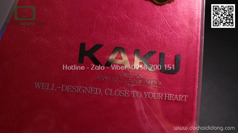 Bao da Samsung Tab S3 Kaku da trơn