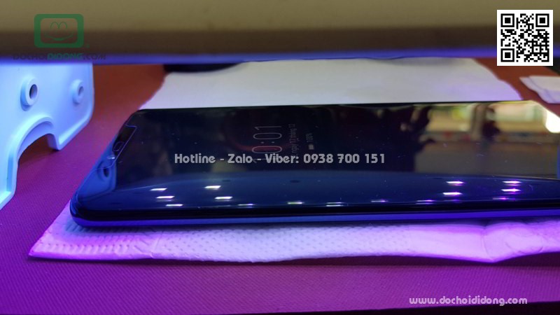 Miếng dán cường lực Huawei Mate 20 Pro Zacase trong suốt keo UV cao cấp