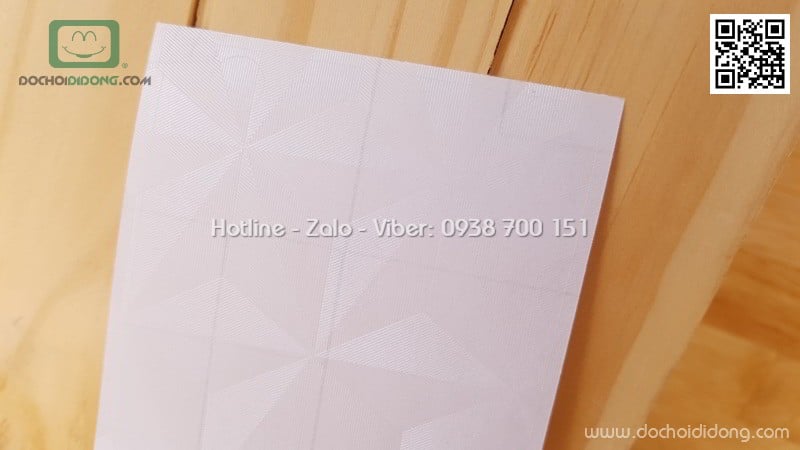 Miếng dán mặt lưng Vivo V7 Plus in khối 3D