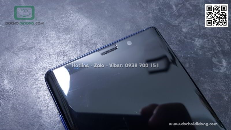 Miếng dán cường lực Samsung Note 9 Zacase trong suốt keo UV cao cấp