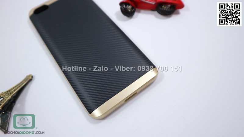 Ốp lưng Xiaomi Mi5 Likgus chống sốc vân carbon