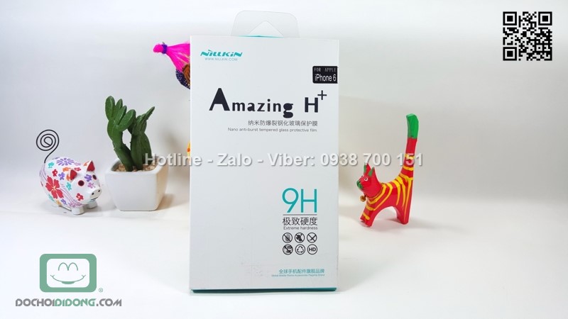 Miếng dán cường lực iPhone 6 Nillkin H+ cao cấp