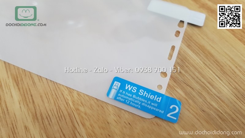 Miếng dán full màn hình Samsung Note 8 WS Shield keo nước