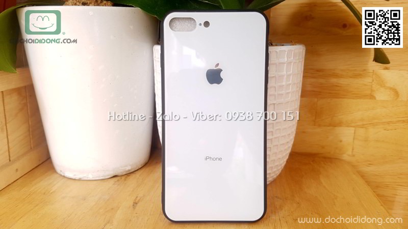 Ốp lưng iPhone 7 8 Plus Hojar lưng kính