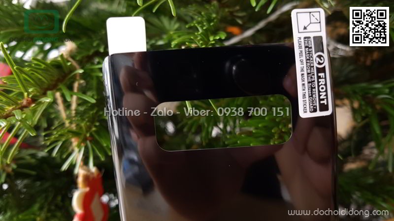 Miếng dán cường lực dẻo Samsung Note 8 Zacase 3D kèm dán sau