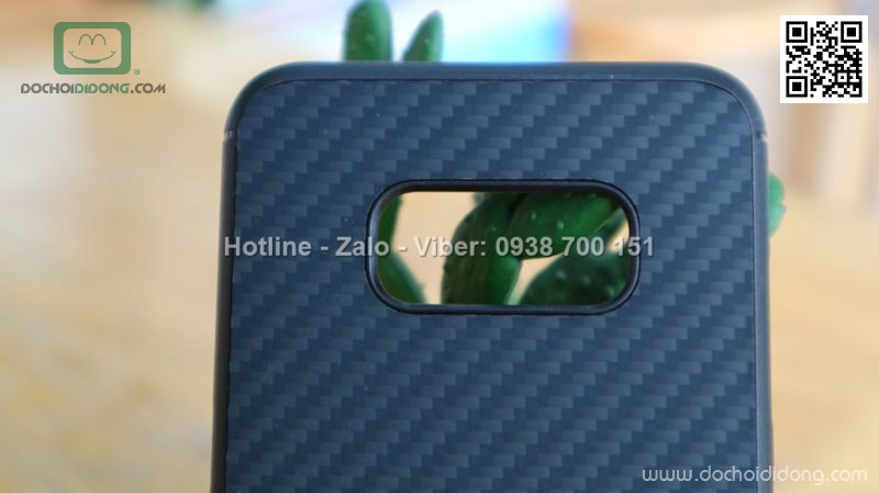 Ốp lưng Samsung Galaxy S8 Plus Nillkin carbon