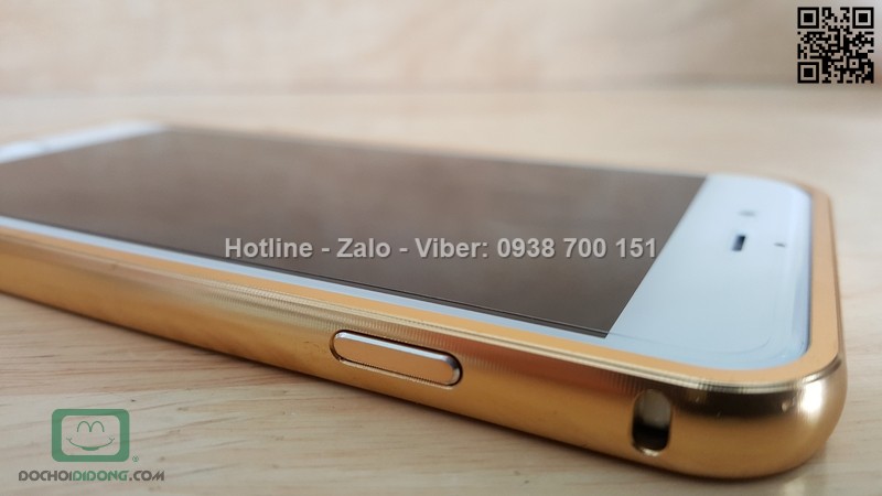 Ốp lưng iPhone 8 Plus viền nhôm lưng tráng gương