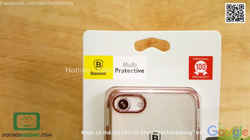 Ốp lưng iPhone 8 Baseus Multi Protective