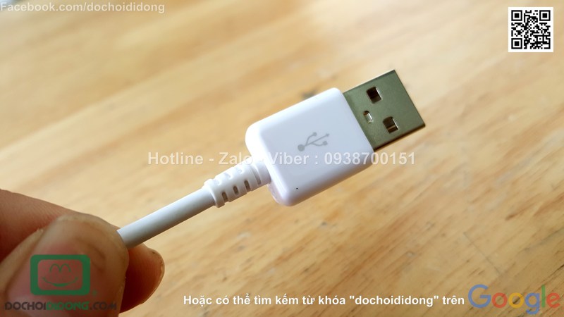 Cáp sạc microUSB Samsung 1m chính hãng