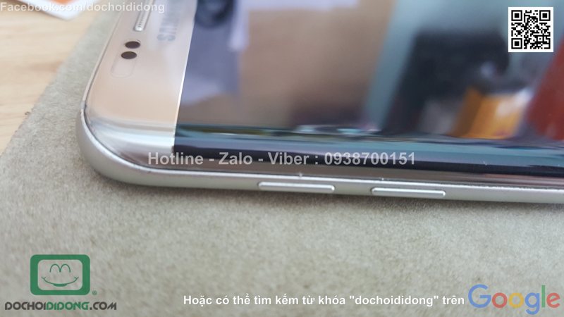 Miếng dán màn hình Samsung Galaxy S7 Edge Indeed full loại mềm