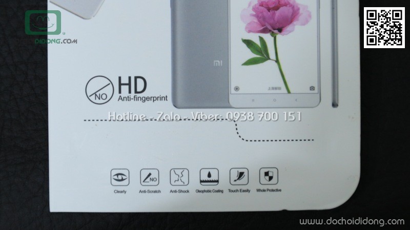 Miếng dán cường lực full màn hình Xiaomi Mi Max 2 9H