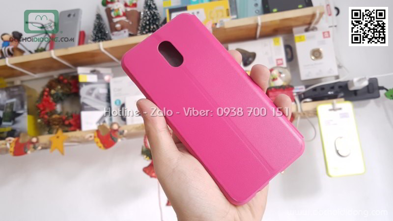 Bao da Samsung J7 Plus X-Level Fib Color