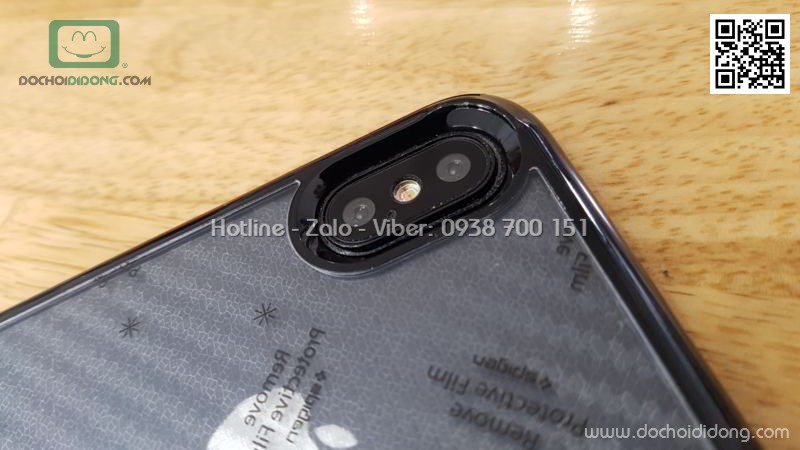 Ốp lưng iPhone X Spigen Ultra Hybrid có chống lưng