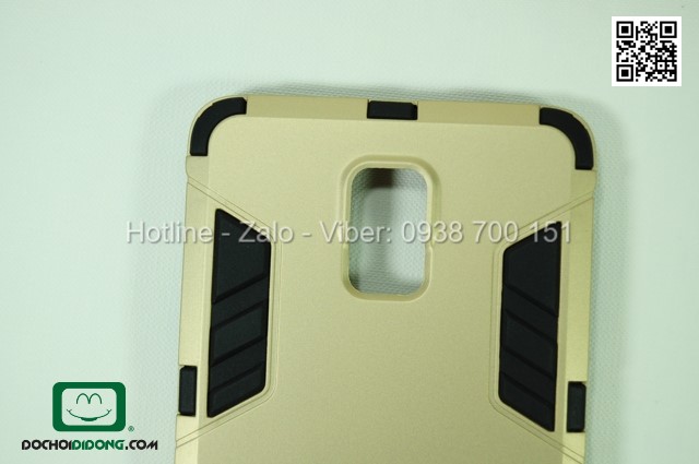 Ốp lưng Samsung Galaxy Note 4 Iron Man chống sốc có chống lưng